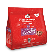 Stella & Chewy's Frozen Dog Tantalizing Turkey Morsels 4lb