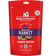 Stella & Chewy's Freeze Dried Absolutely Rabbit Patties