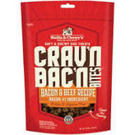 Stella & Chewy's Dog Crav'N Bacon Bites Beef Treat 8.25oz
