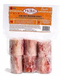Primal Marrow Beef Bones 2" 6 pack