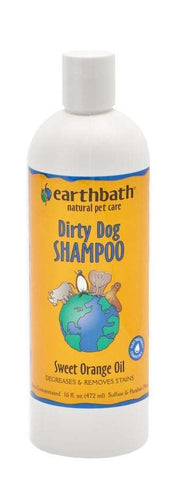 Earthbath Dog Shampoo Dirty Dog Orange Peel Oil 16oz