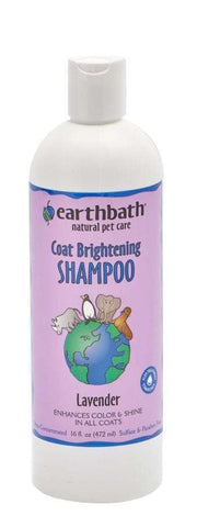 EarthBath Dog Shampoo Coat Brightening Lavender 16oz