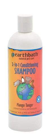 EarthBath Dog Shampoo 2-in-1 Mango 16oz