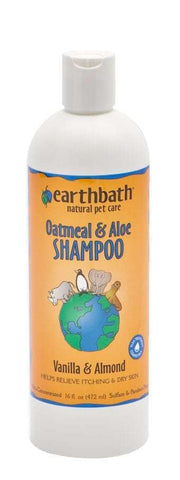 EarthBath Dog Shampoo Oatmeal Vanilla & Almond 16oz