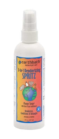 EarthBath Dog Deodorizing Spray 3-in-1 Mango 8oz