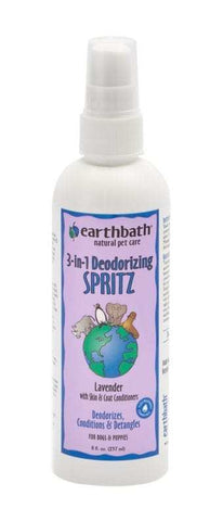 EarthBath Dog Deodorizing Spray 3-in-1 Lavender 8oz