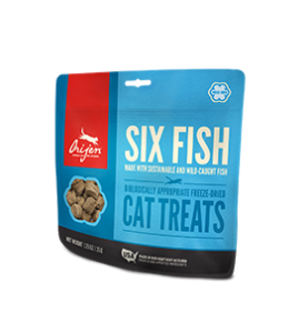 Orijen Cat Treats Freeze Dried Six Fish