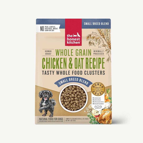The Honest Kitchen Dog Clusters Small Breed Whole Grain Chicken Formula
