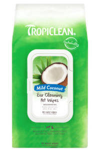 Tropiclean Ear Cleaning Pet Wipes 50ct