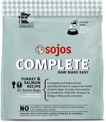 Sojos Dog Freeze Dried Complete Senior Turkey