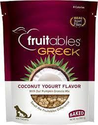 Fruitables Greek Coconut Yogurt Treat 7oz