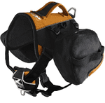 Kurgo Dog Big Baxter Backpack Black & Orange