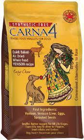 Carna4 Dog Easy Chew Grain Free Venison Recipe