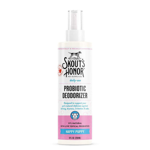Skout's Honor Probiotic Daily Use Deodorizer Happy Puppy 8oz
