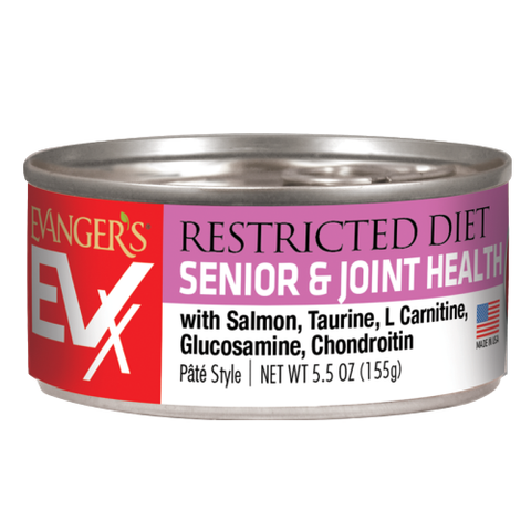 Evangers EVX Restrict Diet Cat Senior Joint Health 5.5oz