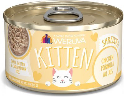 Weruva Cat Kitten Chicken Au Jus 3oz