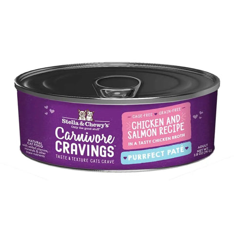 Stella & Chewy's Cat Carnivore Cravings Pate Chicken & Salmon 2.8oz