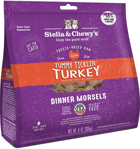 Stella & Chewy's Cat Freeze Dried Turkey Dinner 8oz