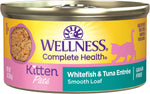 Wellness Kitten Can Complete Health Whitefish Tuna 3oz
