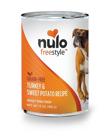 Nulo FreeStyle GF Turkey & Sweet Potato Dog Can 13oz