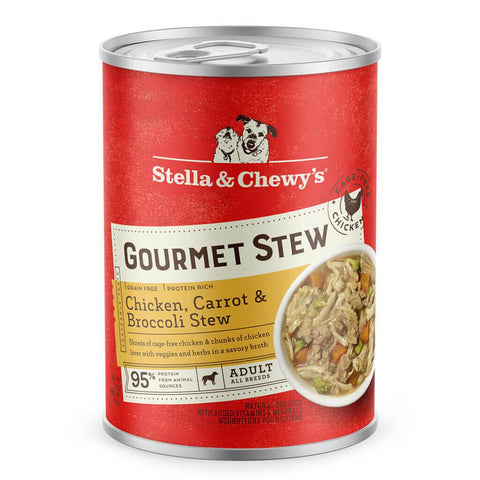 Stella & Chewy's Dog Gourmet Stew Chicken, Carrot, & Broccoli 12.5oz