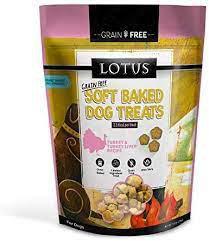 Lotus Soft Baked Turkey & Turkey Liver Treat 10oz
