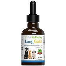Pet Wellbeing Lung Gold Lower Respiratory Tract Support 2oz