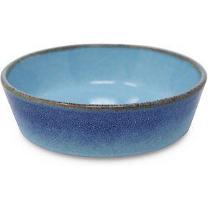 Pioneer Pet Ceramic Bowl Blue Reflective Large