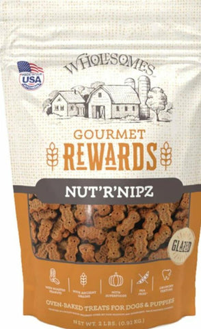 Wholesomes Rewards Nut'R Nipz Biscuit 2lb