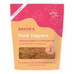 Bocce's Bakery Dog Topper Grain Free Cheese & Sweet Potato 8oz