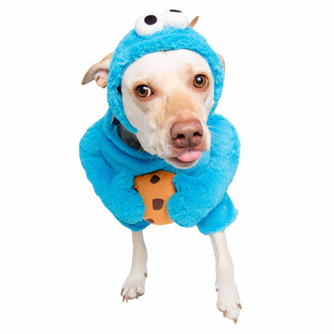 Pet Krewe Cookie Monster Dog Costume