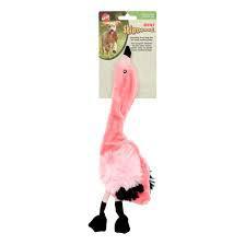 Ethical Skinneeez Pink Flamingo Plush Dog Toy