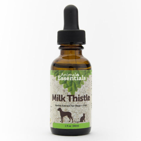 Animal Essentials Milk Thistle Pet Supplement 1floz