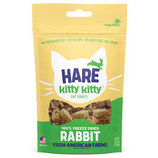 Treat Planet Hare Kitty Kitty Rabbit Cat Treat Freeze Dried .9oz