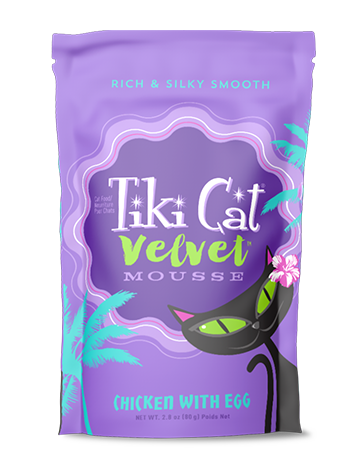 Tiki Cat Mousse Chicken & Egg Pouch 2.8oz