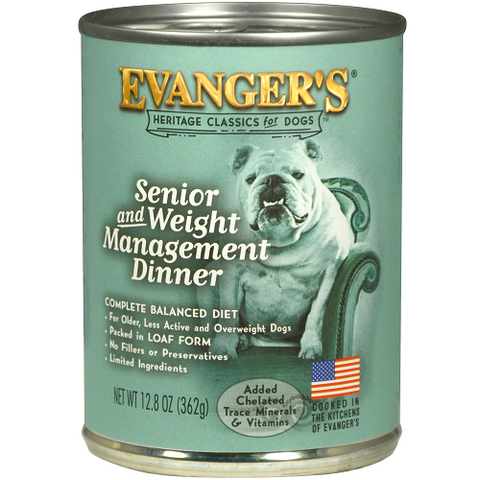 Evangers Classic Senior & Weight Management Dinner 12.8oz