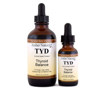 Amber Naturalz TYD Thyroid Balance Pet Supplement 1fl oz