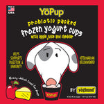 YoPup Frozen Apple/Cheddar 4pk 3.5floz