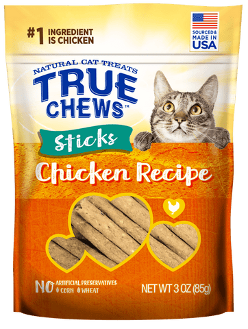 True Chews Sticks Chicken Cat Treat 3 oz