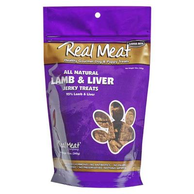 Real Meat Co Air Dried Jerky Dog Treat Lamb/Liver