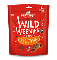 Stella & Chewy's Dog Treat Wild Weenies Beef 3.25oz