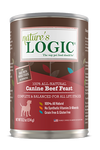 Nature's Logic Canine Beef 13.2oz Can