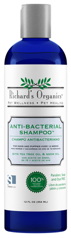 SynergyLabs Richard's Organics Antibacterial Shampoo 12oz