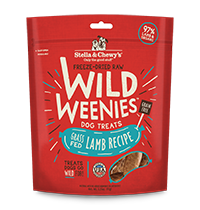 Stella & Chewy's Dog Treat Wild Weenies Lamb 3.25oz