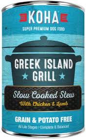 Koha Dog GF Greek Island Grill Stew 12.7oz