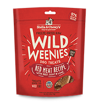 Stella & Chewy's Dog Treat Wild Weenies Red Meat 3.25oz