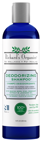 SynergyLabs Richard's Organics Deodorizing Shampoo 12oz