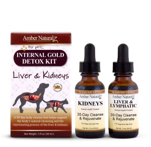 Amber Naturalz Internal Gold Detox Kit 2fl oz