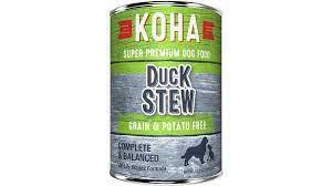 Koha Dog Can Duck Stew Grain Free 12.7oz