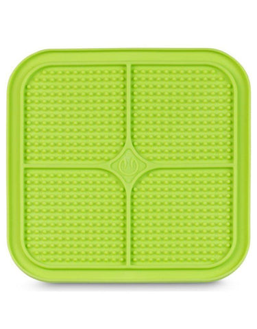 Cosmic Pet Boredom Busters Relax Licking Mat Green Dots